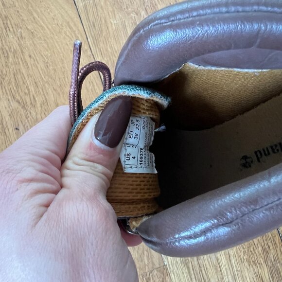 Timberland Brown Junior Field Boot Size US 5.5 - Picture 4 of 6